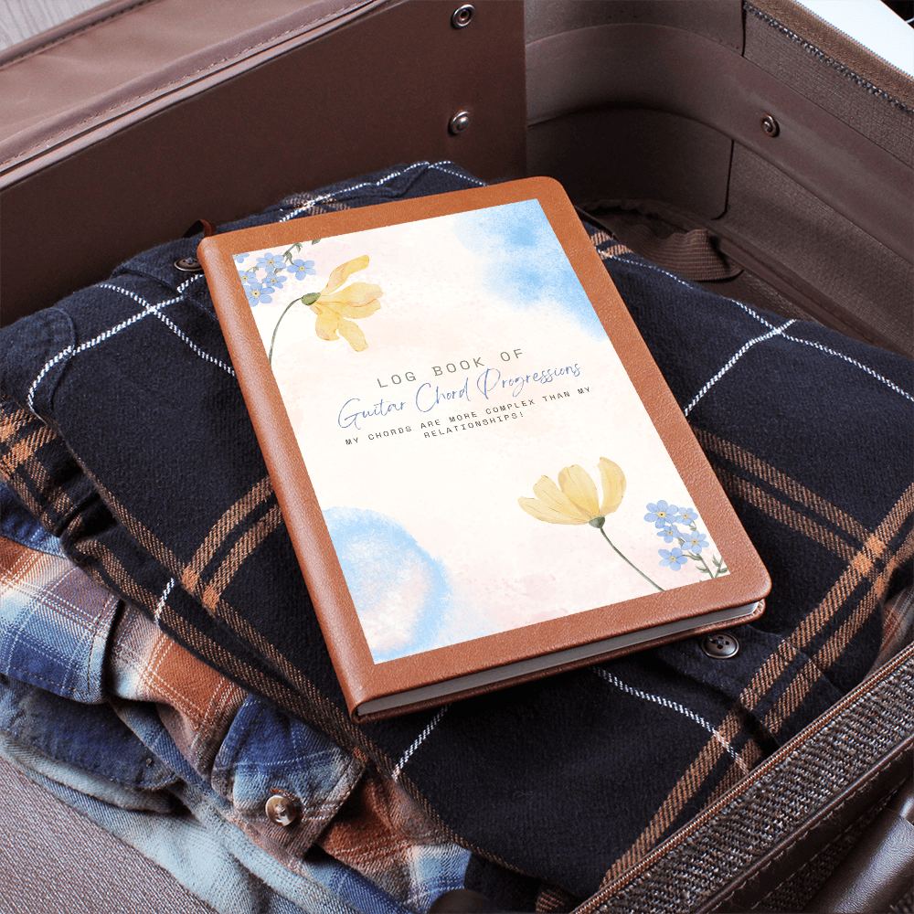 Log Book of Guitar Chord Progressions Journal