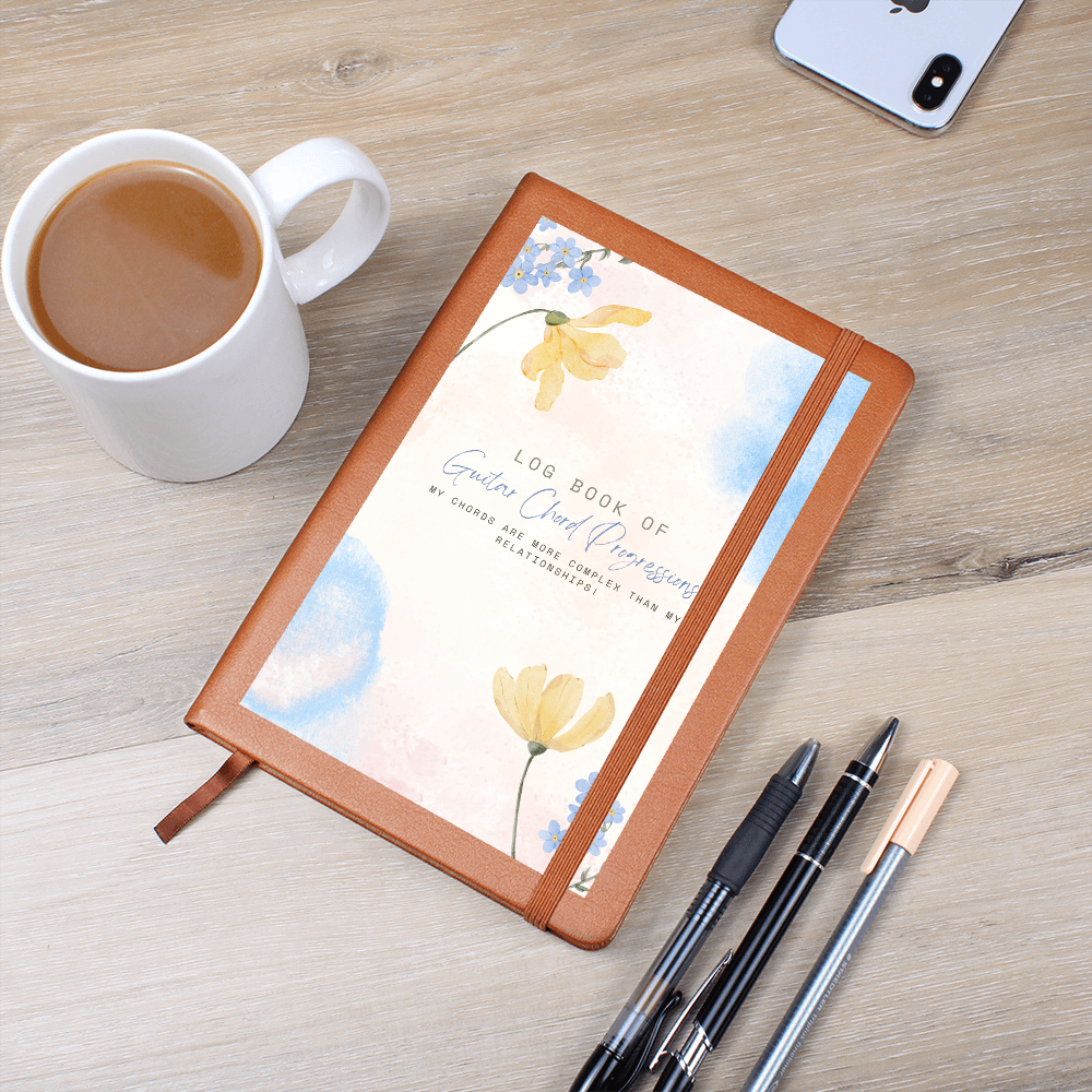 Log Book of Guitar Chord Progressions Journal