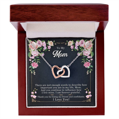 To My Mom, Thank you For Being My Friend