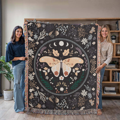 Bohemian Butterfly - Woven Blanket